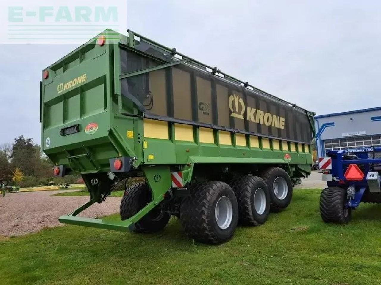 Krone gx 520 - Сельскохозяйственный прицеп-самосвал: фото 4 Krone gx 520 - Сельскохозяйственный прицеп-самосвал: фото 4