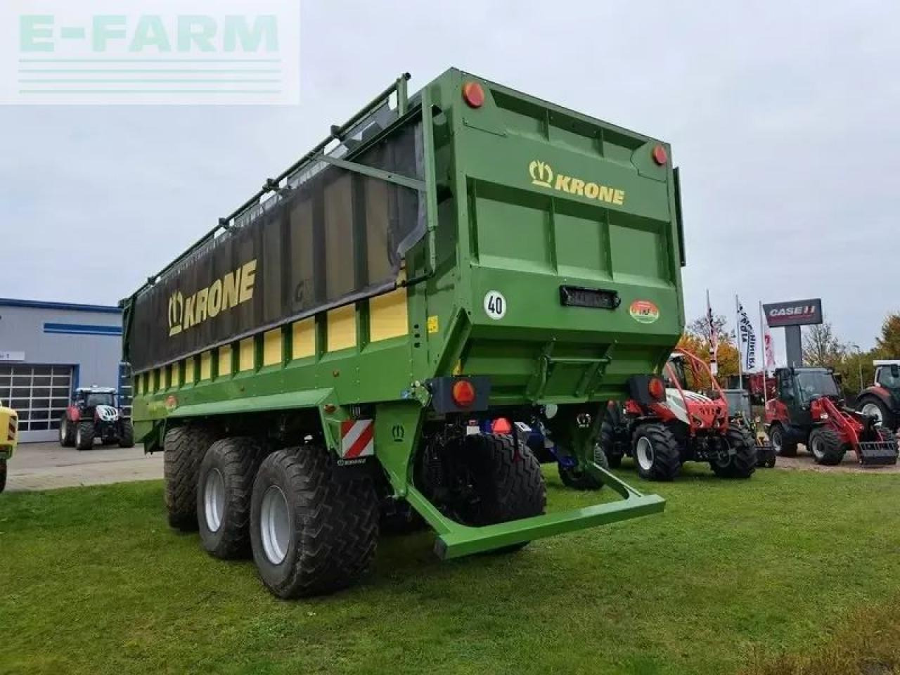 Krone gx 520 - Сельскохозяйственный прицеп-самосвал: фото 3 Krone gx 520 - Сельскохозяйственный прицеп-самосвал: фото 3