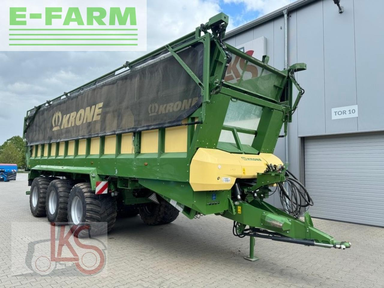 Krone gx 520 universal-transportwagen - Сельскохозяйственный прицеп-самосвал: фото 1 Krone gx 520 universal-transportwagen - Сельскохозяйственный прицеп-самосвал: фото 1