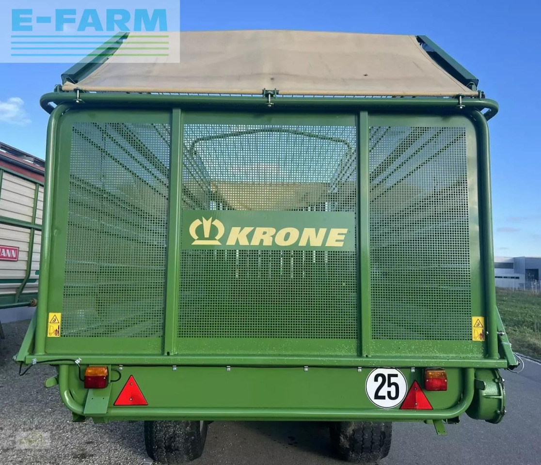Krone titan 6/48 gl all in im guten zustand - mit zusätzlichen tasträdern hinter der pick-up - Самозагружающийся прицеп: фото 5 Krone titan 6/48 gl all in im guten zustand - mit zusätzlichen tasträdern hinter der pick-up - Самозагружающийся прицеп: фото 5