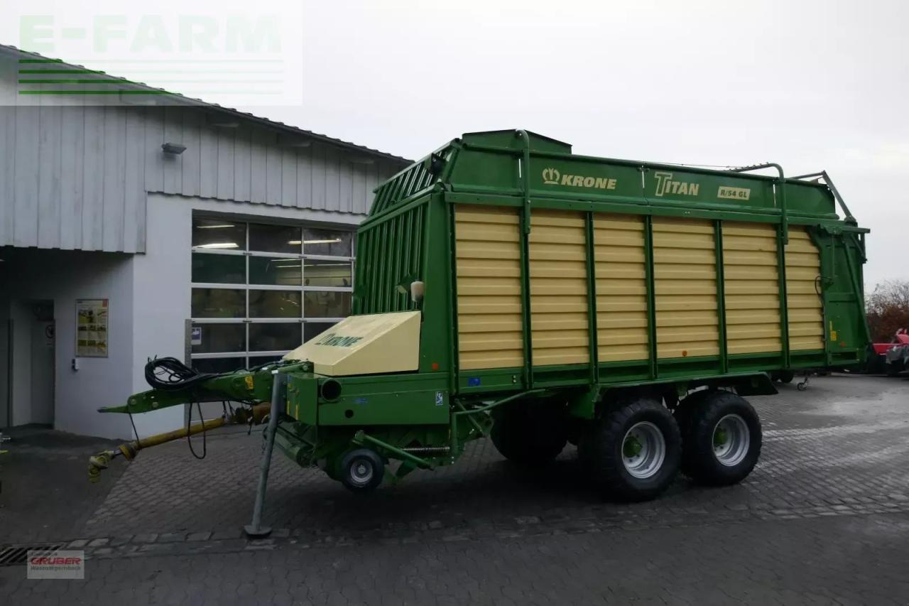 Krone titan r/54 gl - Самозагружающийся прицеп: фото 1 Krone titan r/54 gl - Самозагружающийся прицеп: фото 1