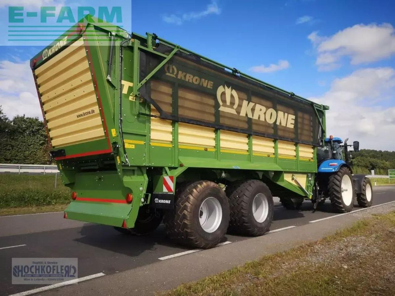 Krone tx 460 - Сельскохозяйственный прицеп-самосвал: фото 5 Krone tx 460 - Сельскохозяйственный прицеп-самосвал: фото 5