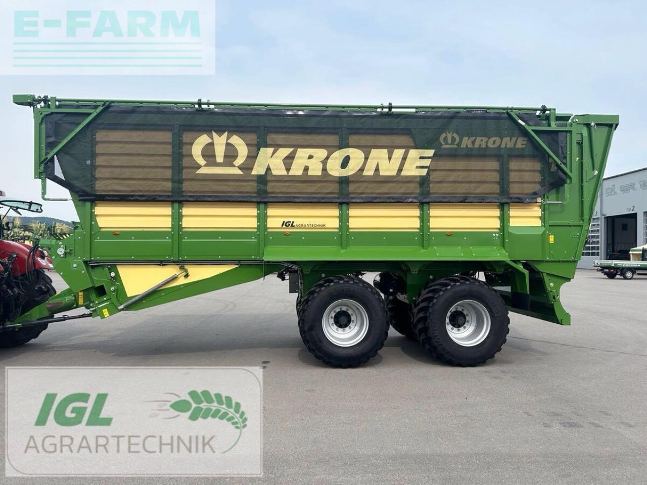 Krone tx 460 - Сельскохозяйственный прицеп-самосвал: фото 2 Krone tx 460 - Сельскохозяйственный прицеп-самосвал: фото 2