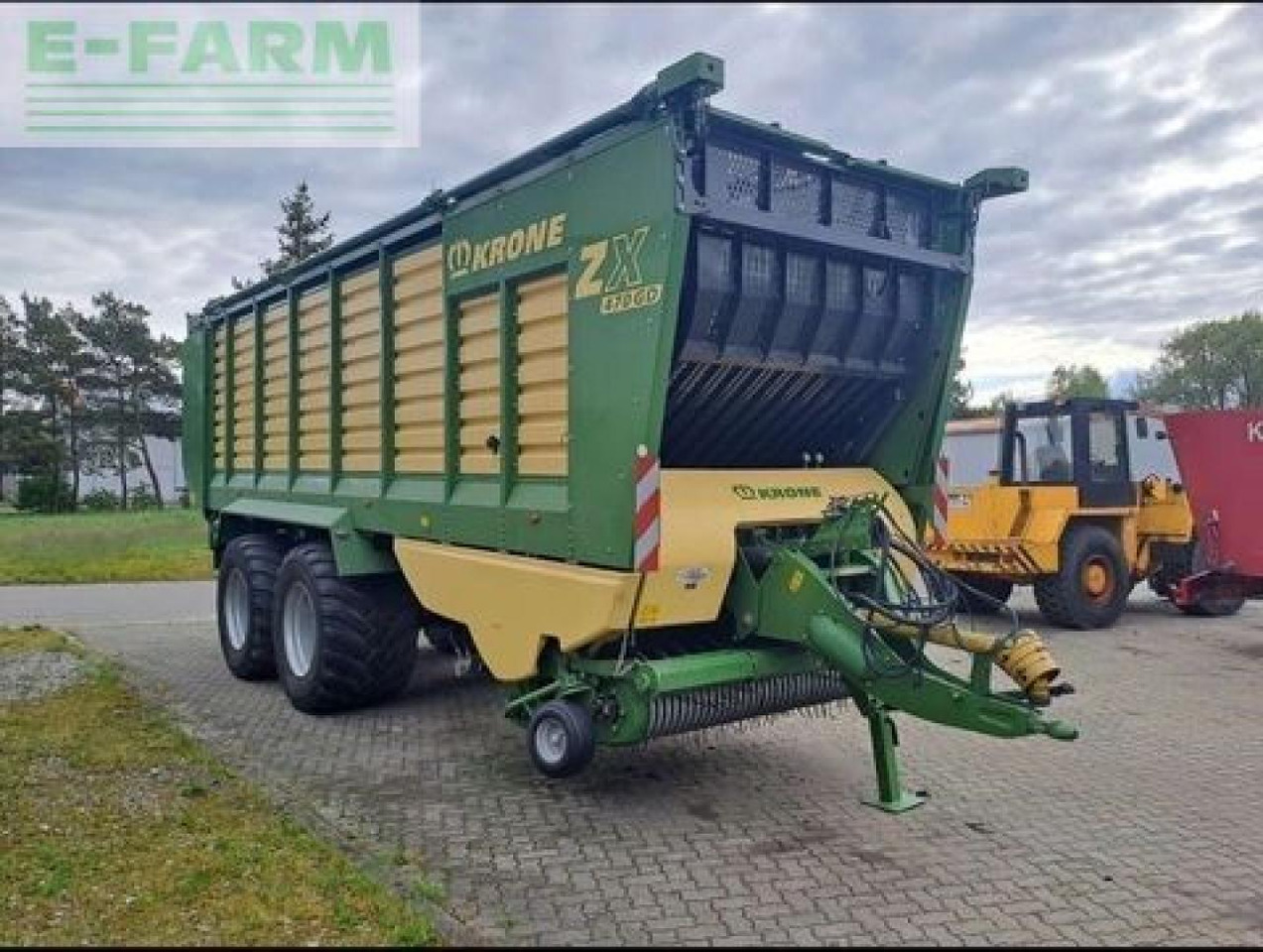 Krone zx 470 gd - Сельскохозяйственный прицеп-самосвал: фото 2 Krone zx 470 gd - Сельскохозяйственный прицеп-самосвал: фото 2