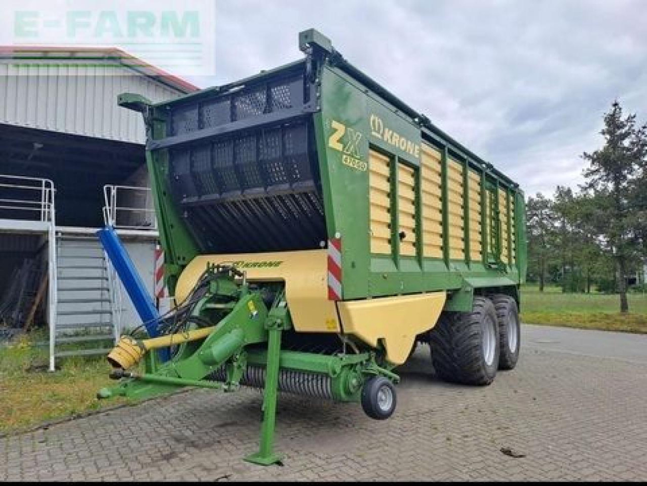 Krone zx 470 gd - Сельскохозяйственный прицеп-самосвал: фото 1 Krone zx 470 gd - Сельскохозяйственный прицеп-самосвал: фото 1