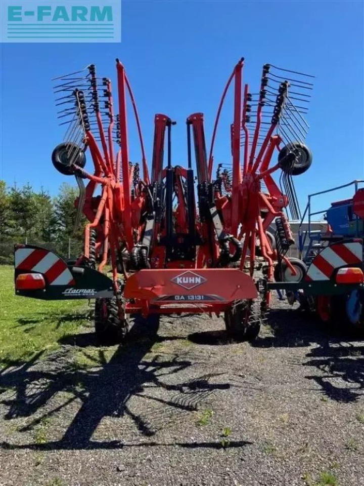 Kuhn ga13131 4-rotors rive - Сеноворошилка: фото 4 Kuhn ga13131 4-rotors rive - Сеноворошилка: фото 4