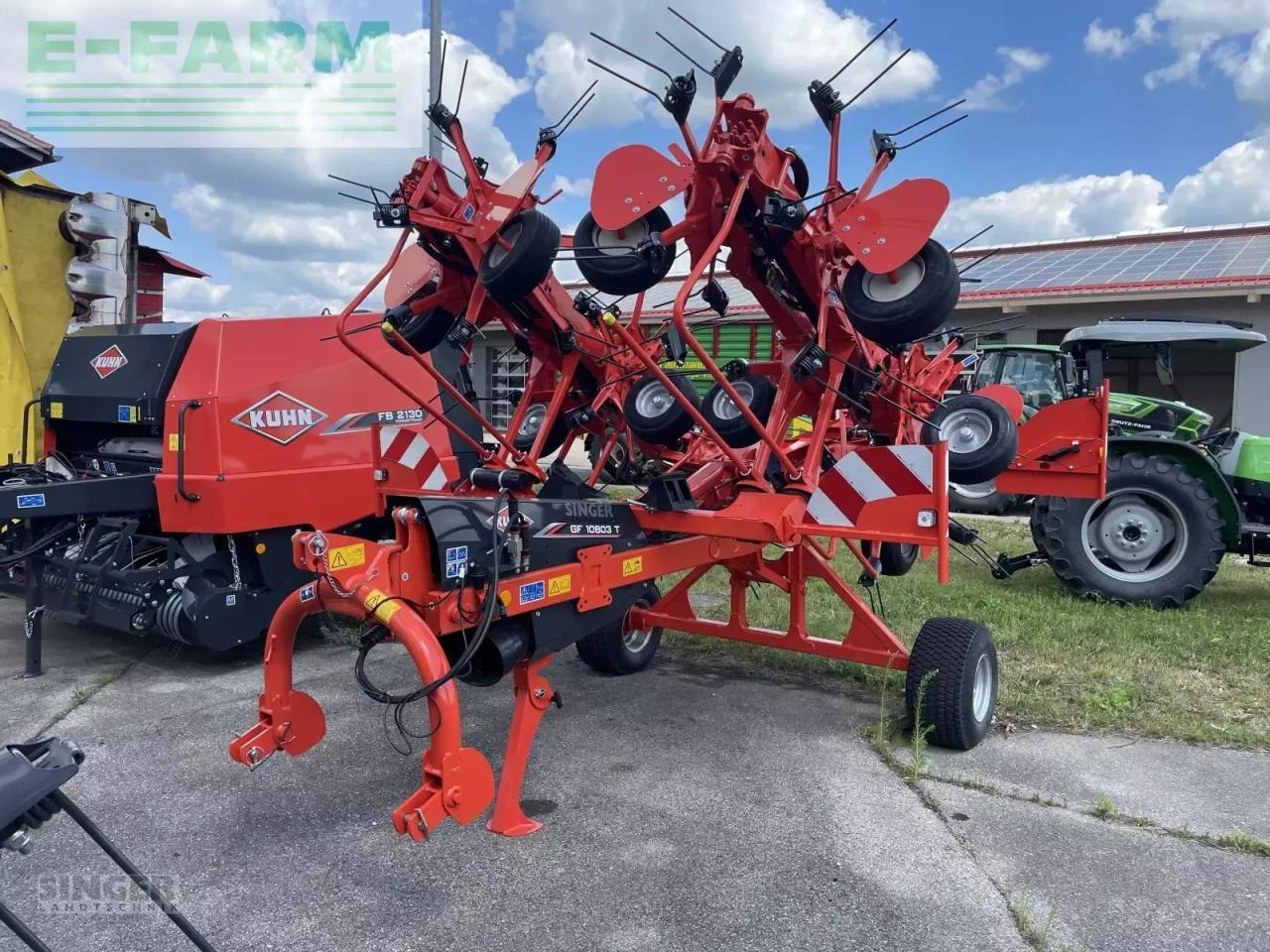 Kuhn gf 10803 t - Сеноворошилка: фото 3 Kuhn gf 10803 t - Сеноворошилка: фото 3