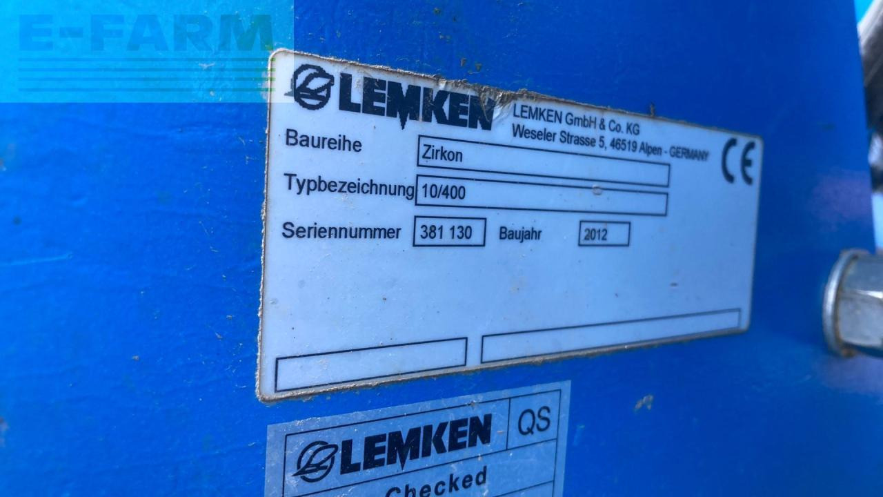Lemken Solitär 8/400 DS - Посевной комплекс: фото 5 Lemken Solitär 8/400 DS - Посевной комплекс: фото 5