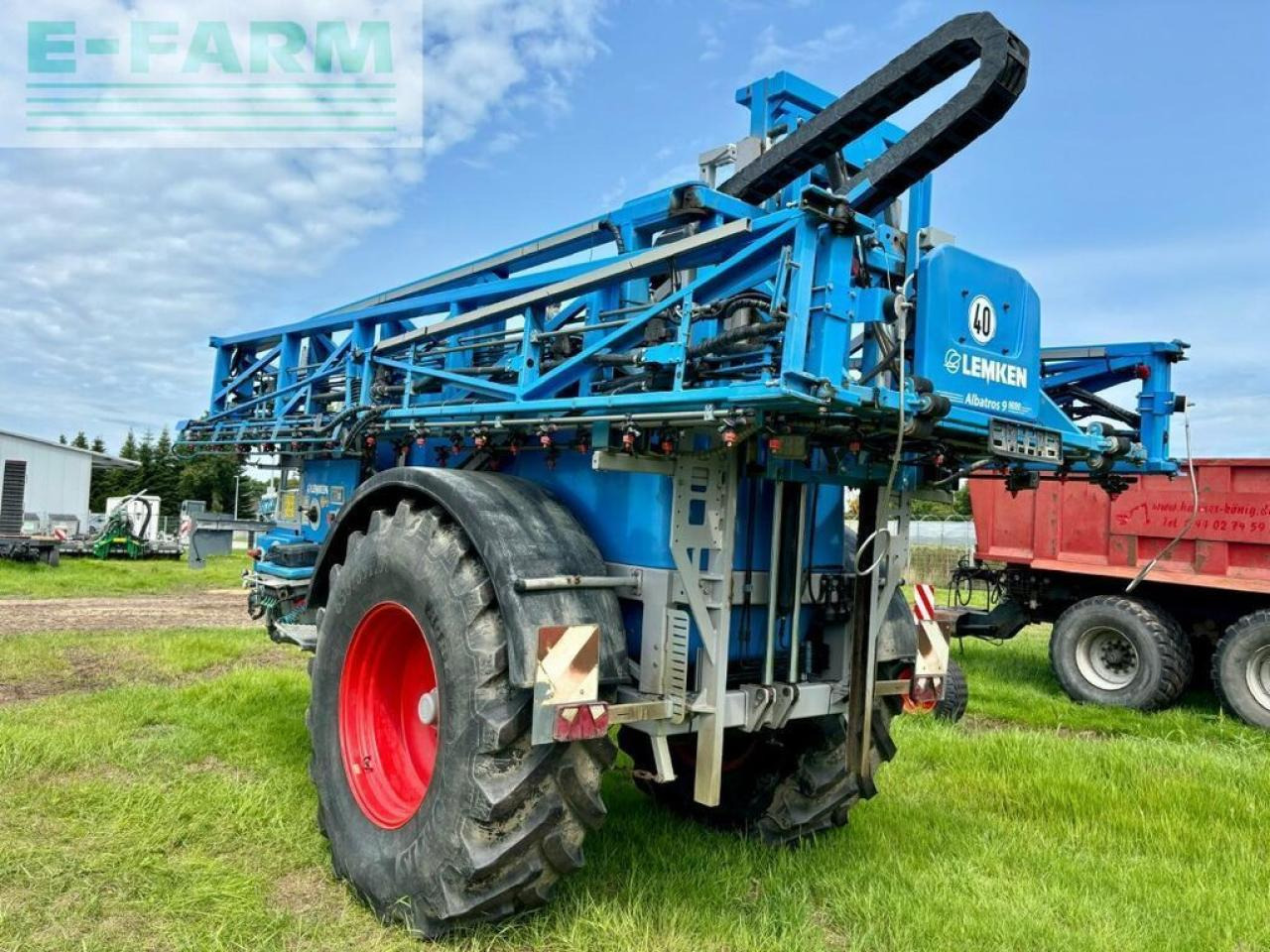Lemken albatros 9/6000, 36 m, section control - Прицепной опрыскиватель: фото 5 Lemken albatros 9/6000, 36 m, section control - Прицепной опрыскиватель: фото 5