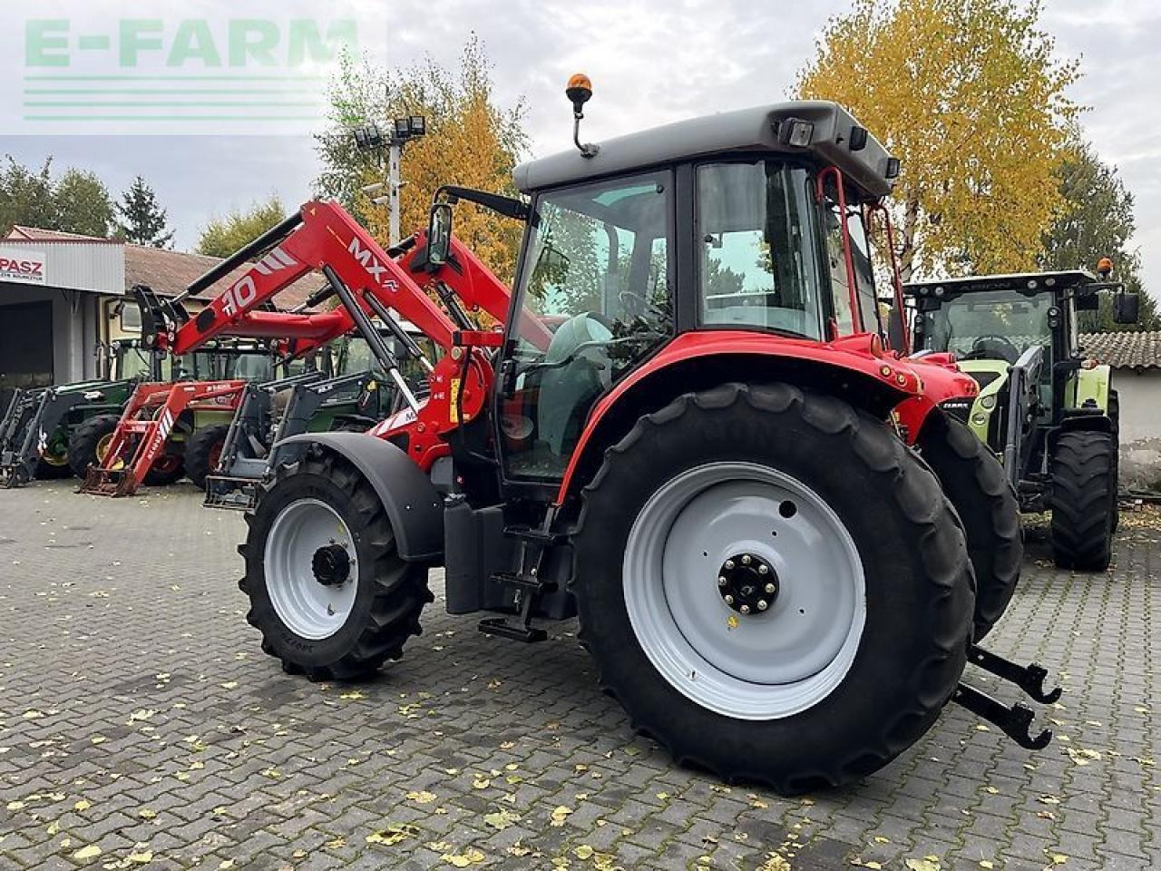 Трактор Massey Ferguson 6455 dyna-6 + mailleux mx t10: фото 8