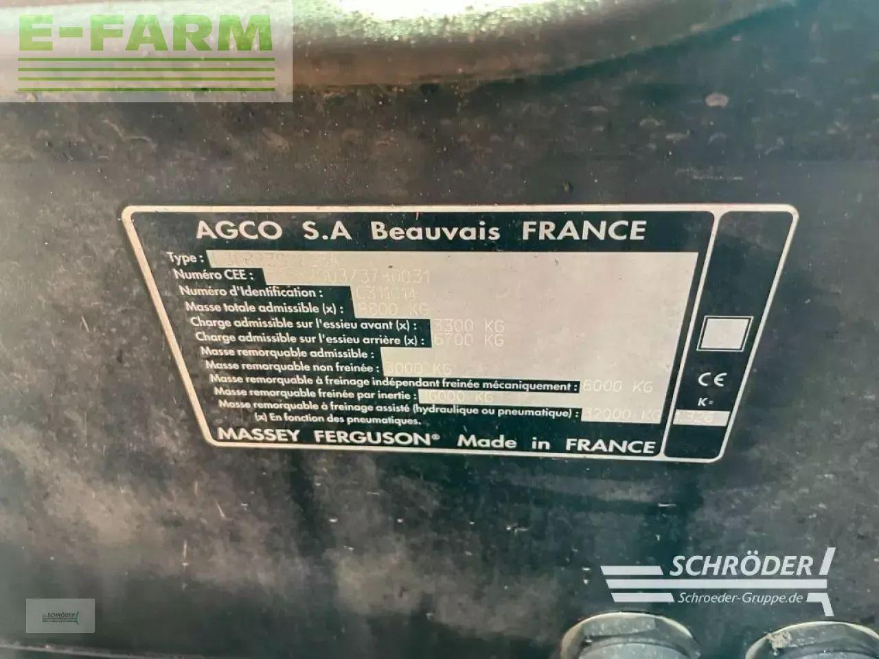 Трактор Massey Ferguson 6460 dyna-6: фото 23