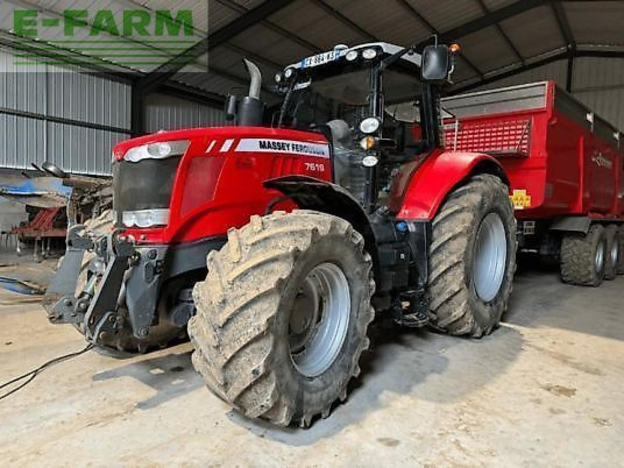 Massey Ferguson 7619 dyna vt - Трактор: фото 1 Massey Ferguson 7619 dyna vt - Трактор: фото 1