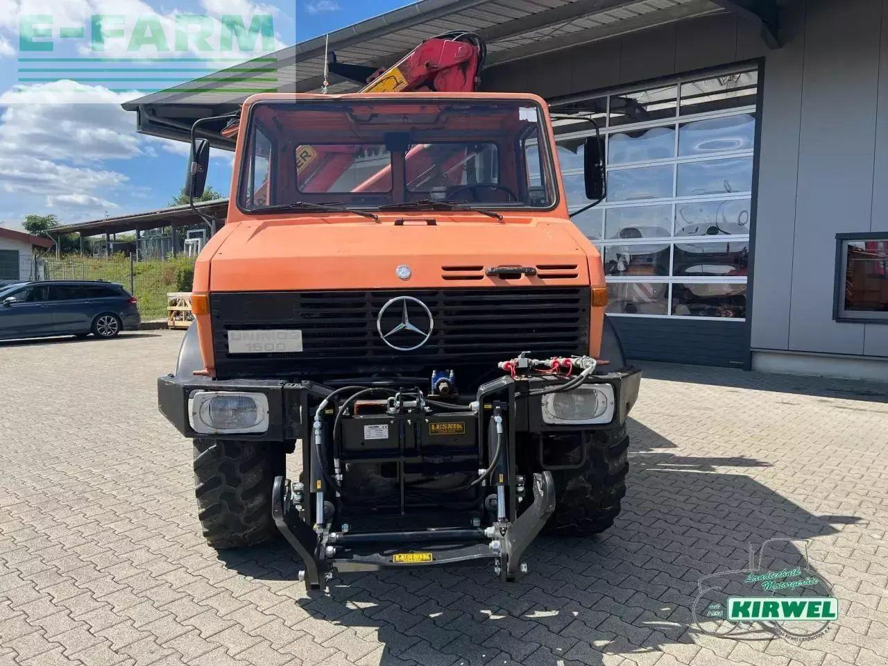 Mercedes-Benz unimog 1500 - Трактор: фото 5 Mercedes-Benz unimog 1500 - Трактор: фото 5