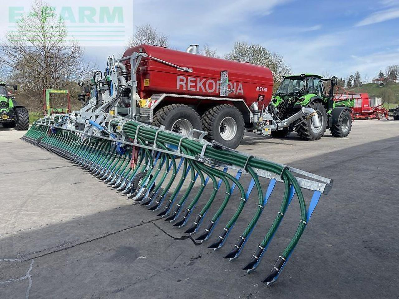 Meyer-Lohne mls rekordia 16000 mit bomech farmer 15 - Техника для внесения удобрений: фото 1 Meyer-Lohne mls rekordia 16000 mit bomech farmer 15 - Техника для внесения удобрений: фото 1