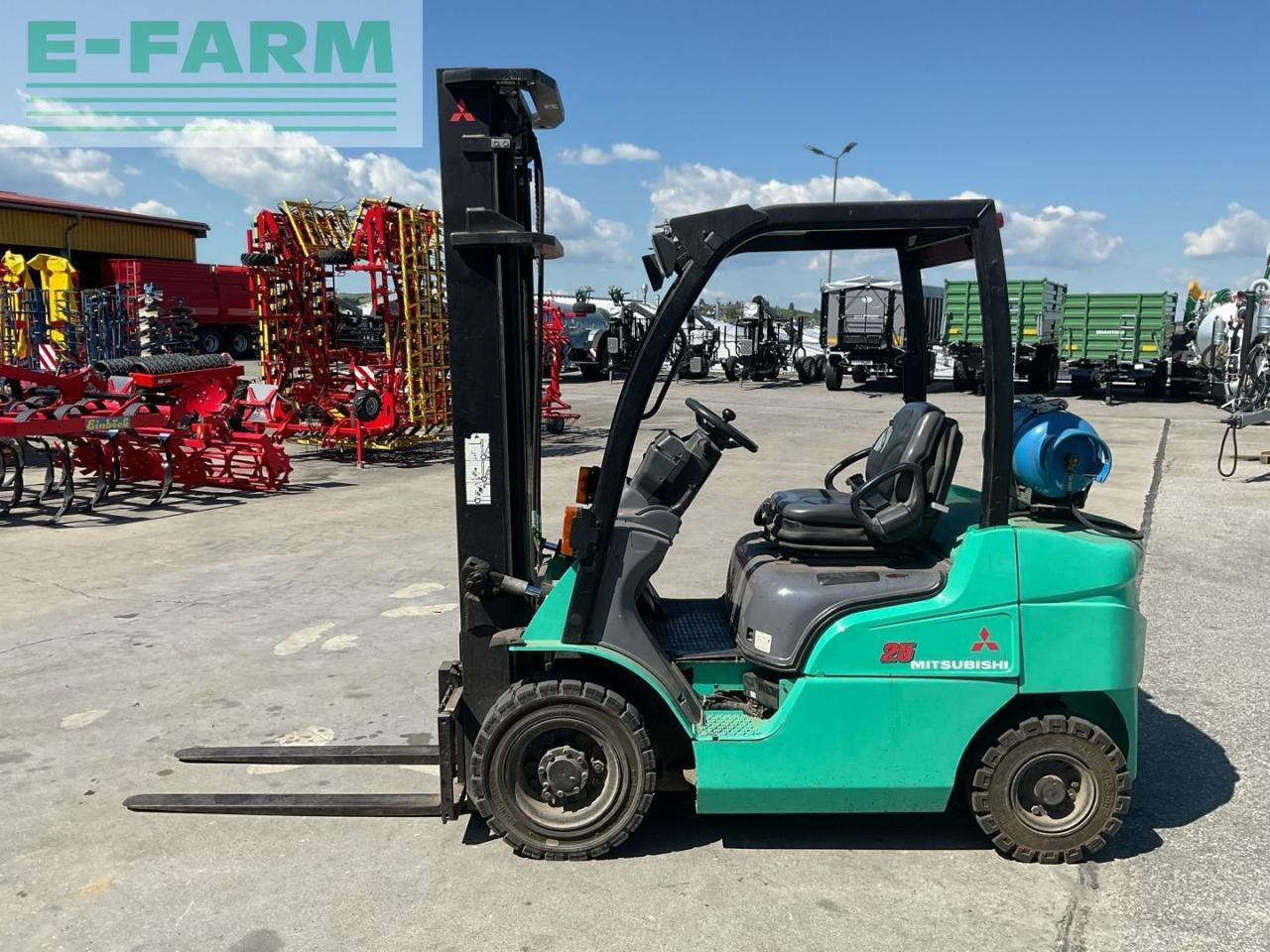 Mitsubishi FG25N Gasstapler - Вилочный погрузчик: фото 2 Mitsubishi FG25N Gasstapler - Вилочный погрузчик: фото 2