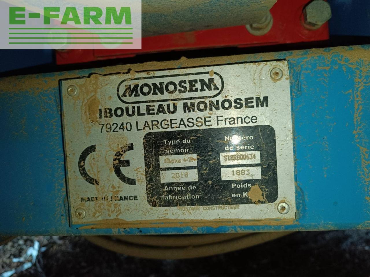 Сеялка точного высева Monosem ng+4 7r: фото 10