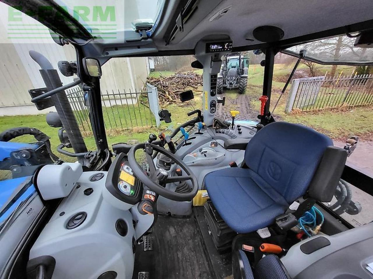 Трактор New Holland new holland t5.110 d-kabine – erstzulassung 04/2023 – 900 betriebsstunden!: фото 7