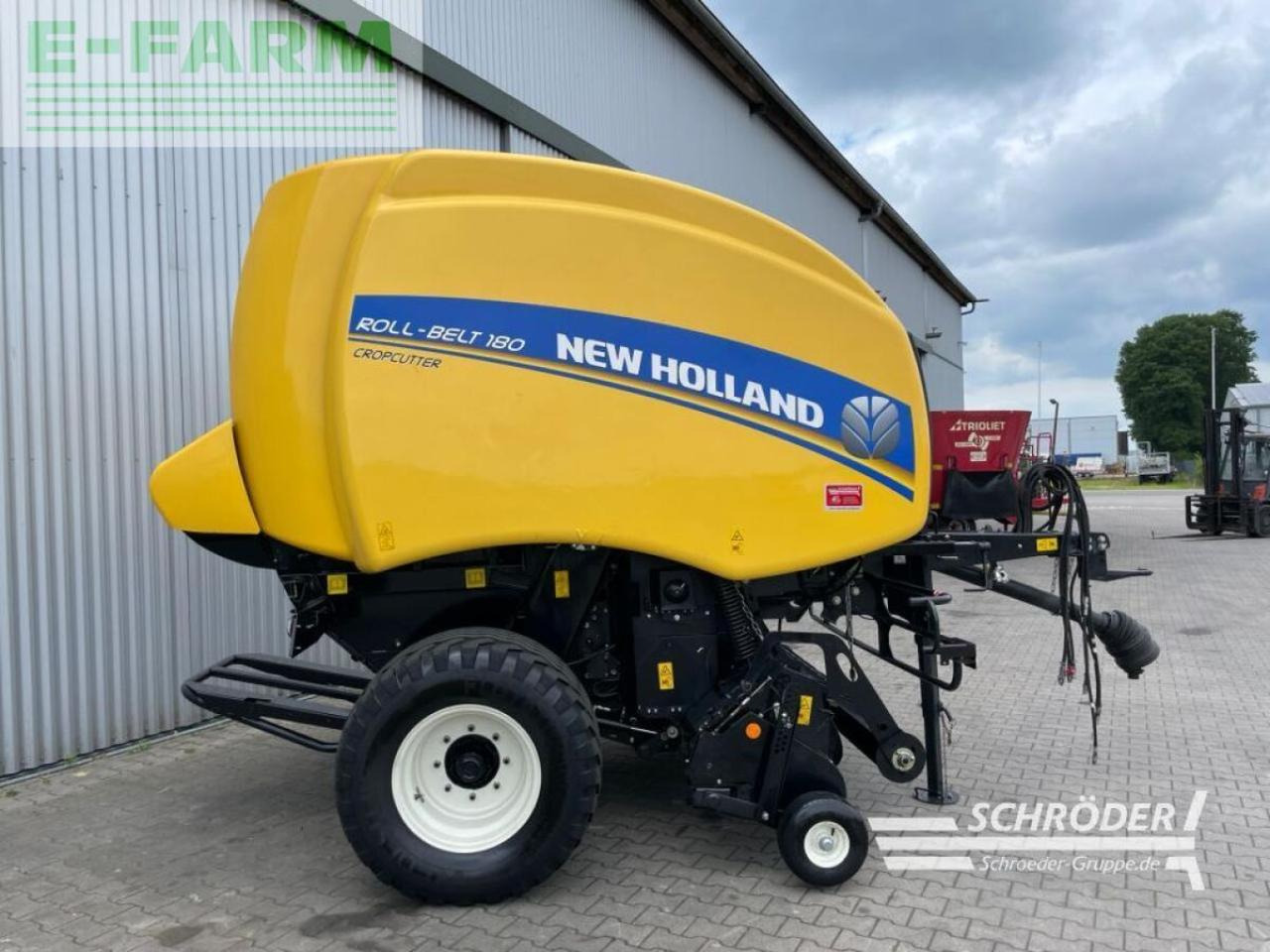 New Holland roll-belt 180 cropcutter - Пресс-подборщик тюковый: фото 2 New Holland roll-belt 180 cropcutter - Пресс-подборщик тюковый: фото 2