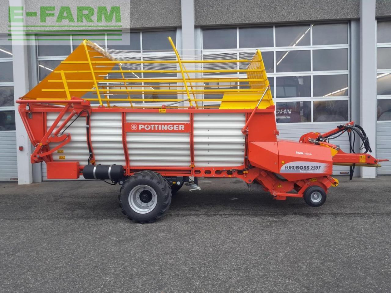 Pöttinger euroboss 250 t - Сельскохозяйственный прицеп-самосвал: фото 1 Pöttinger euroboss 250 t - Сельскохозяйственный прицеп-самосвал: фото 1