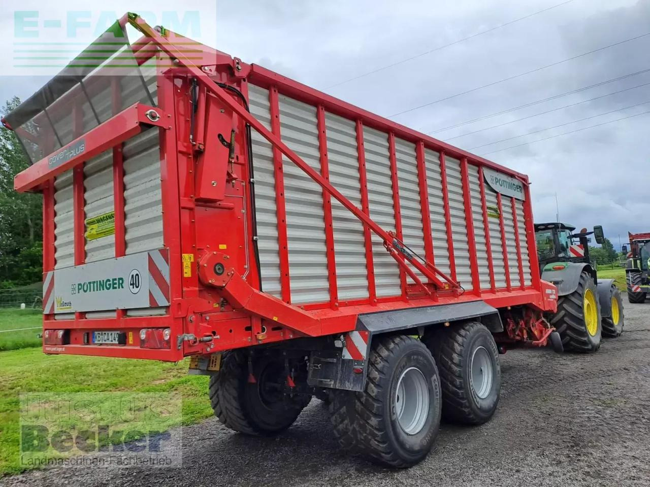 Pöttinger jumbo 7210 d combiline - Самозагружающийся прицеп: фото 2 Pöttinger jumbo 7210 d combiline - Самозагружающийся прицеп: фото 2