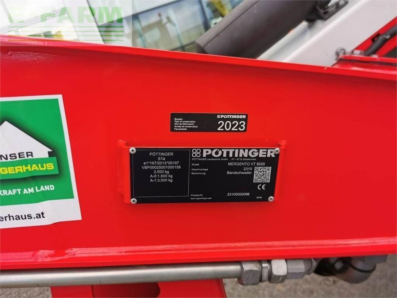 Сеноворошилка Pöttinger mergento vt 9220: фото 20