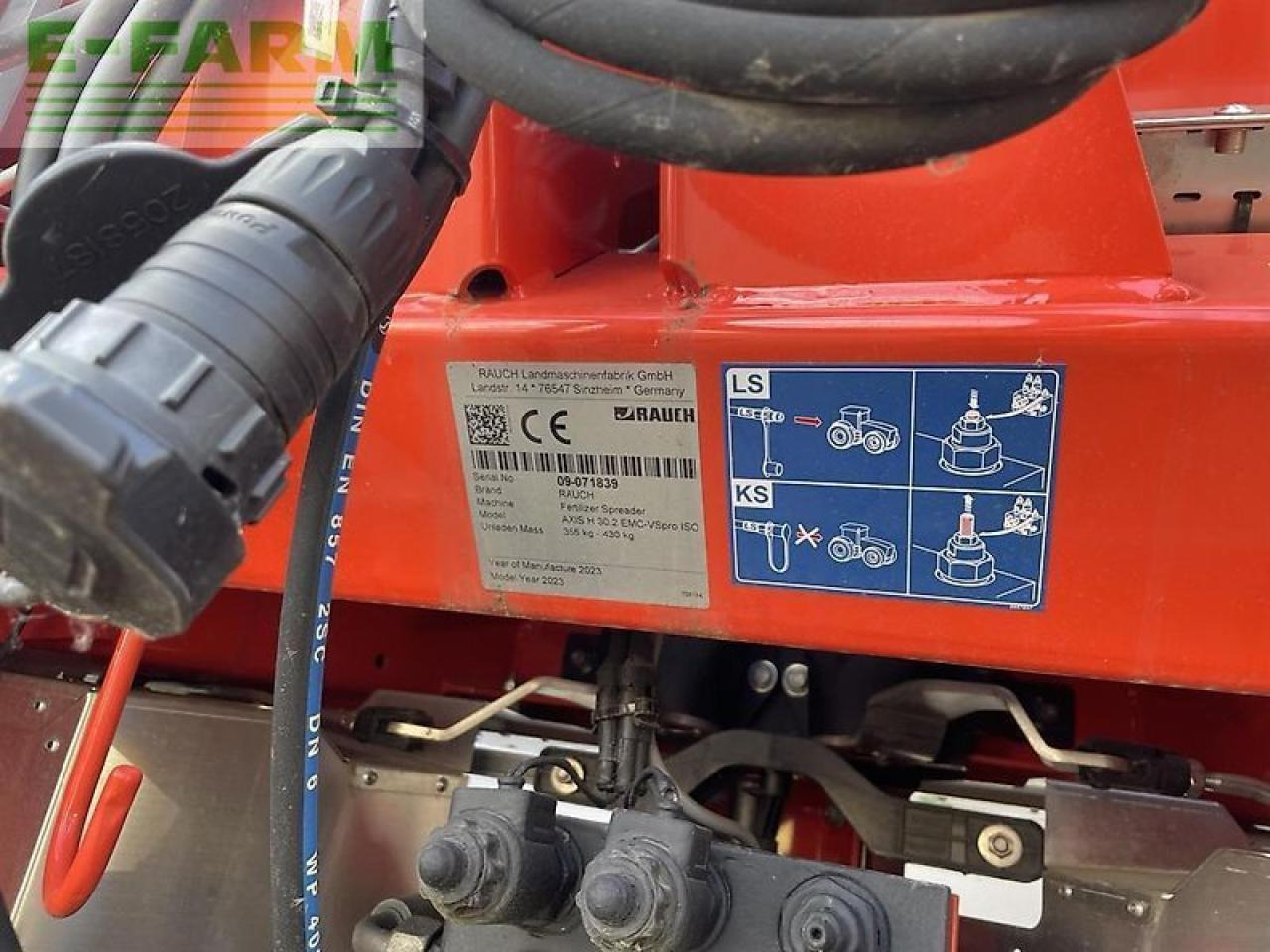 Rauch axis h 30.2/40.2 emc - Разбрасыватель удобрений: фото 5 Rauch axis h 30.2/40.2 emc - Разбрасыватель удобрений: фото 5