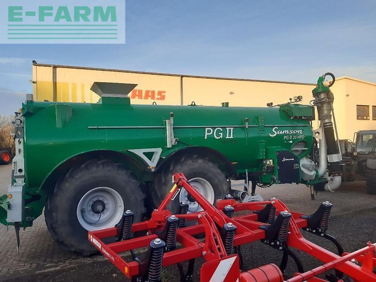 Samson pg ii 20 e hpd genesis - Техника для внесения удобрений: фото 1 Samson pg ii 20 e hpd genesis - Техника для внесения удобрений: фото 1