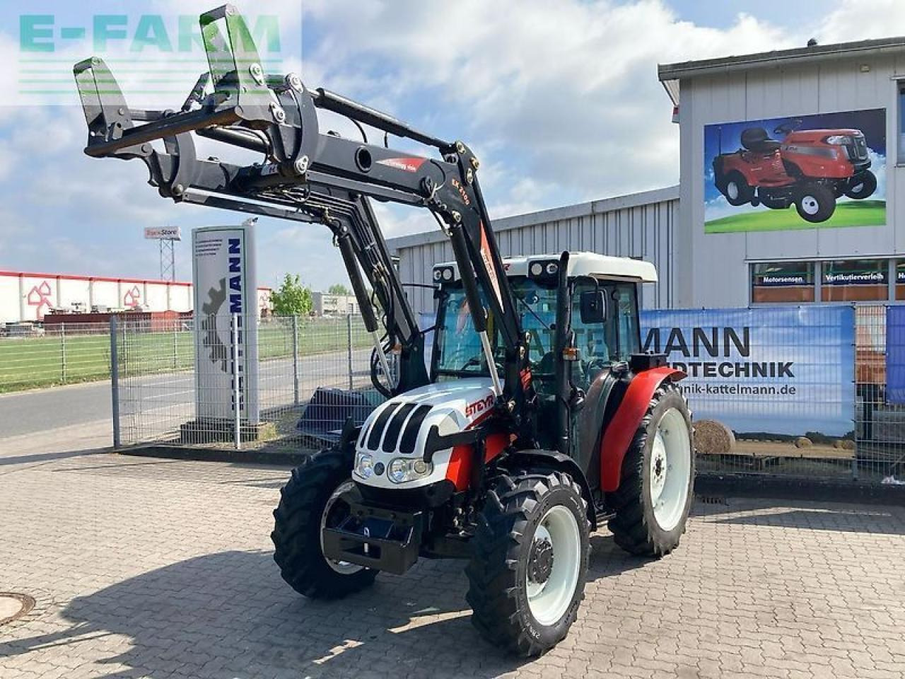 Steyr 370 kompakt - Трактор: фото 1 Steyr 370 kompakt - Трактор: фото 1