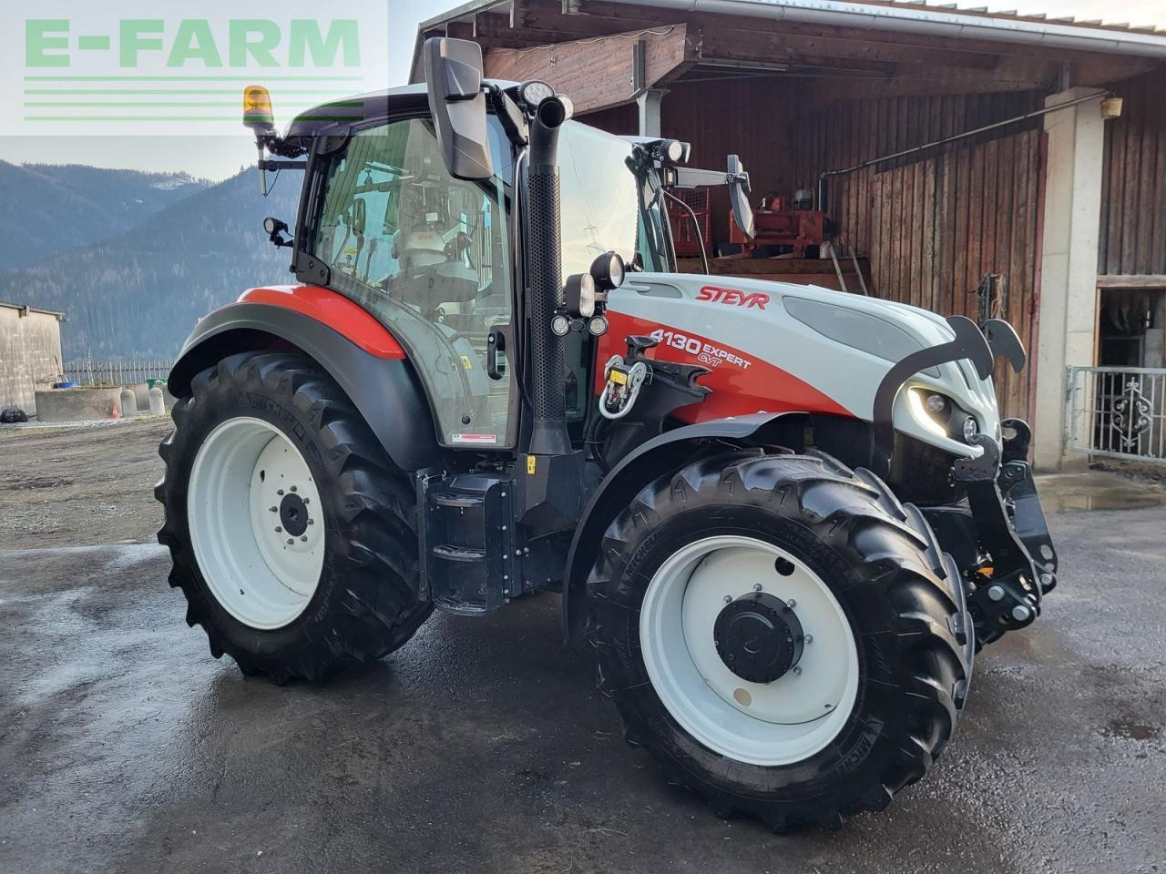 Трактор Steyr 4100 expert cvt CVT: фото 8