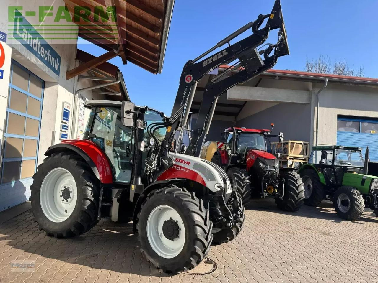 Steyr 4110 multi - Трактор: фото 4 Steyr 4110 multi - Трактор: фото 4