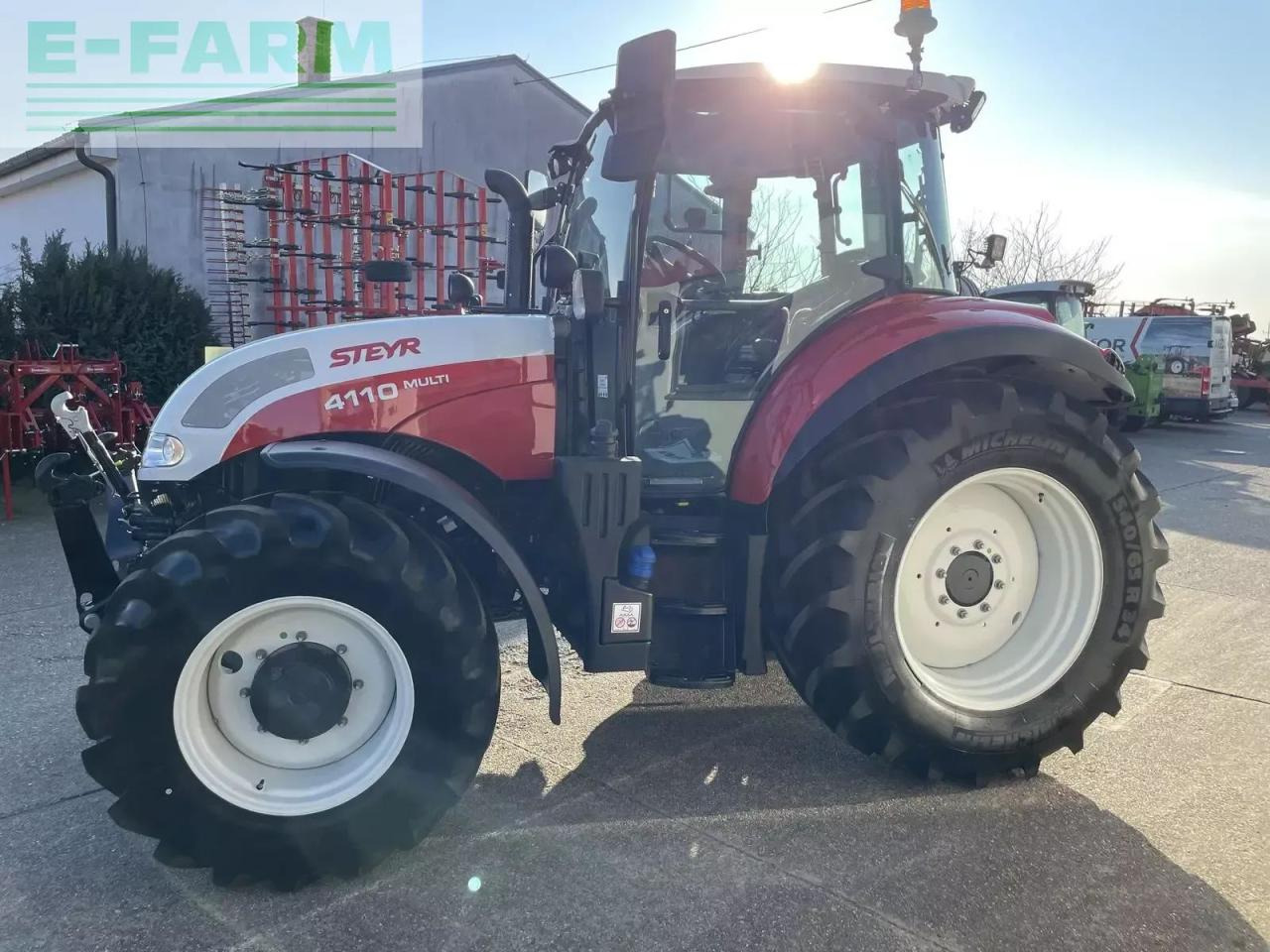Steyr 4110 multi (stage v) - Трактор: фото 4 Steyr 4110 multi (stage v) - Трактор: фото 4