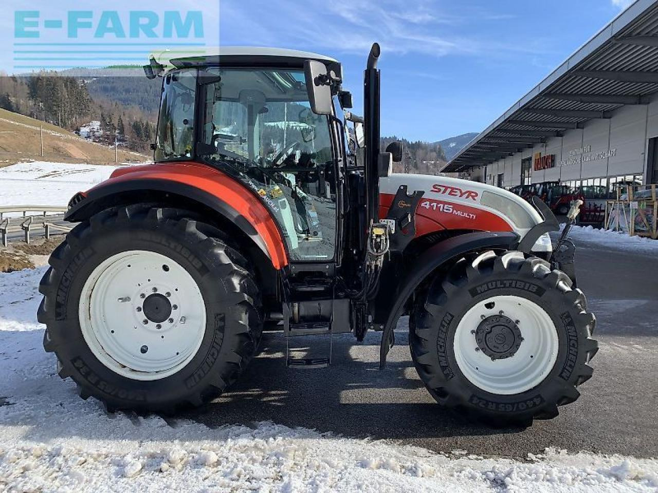 Steyr 4115 multi - Трактор: фото 5 Steyr 4115 multi - Трактор: фото 5