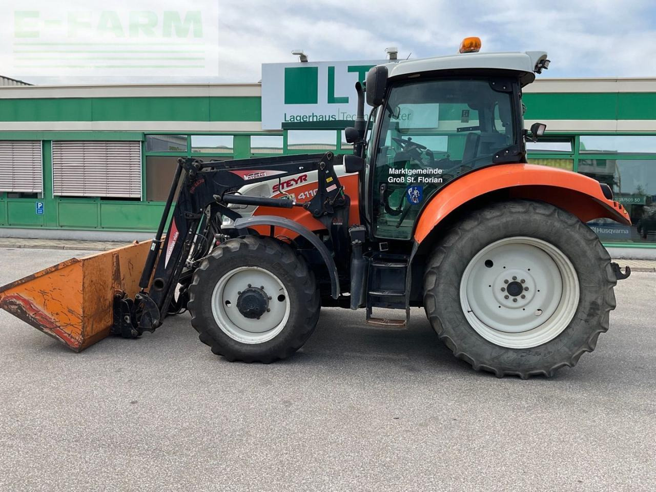 Steyr 4120 Profi - Трактор: фото 2 Steyr 4120 Profi - Трактор: фото 2