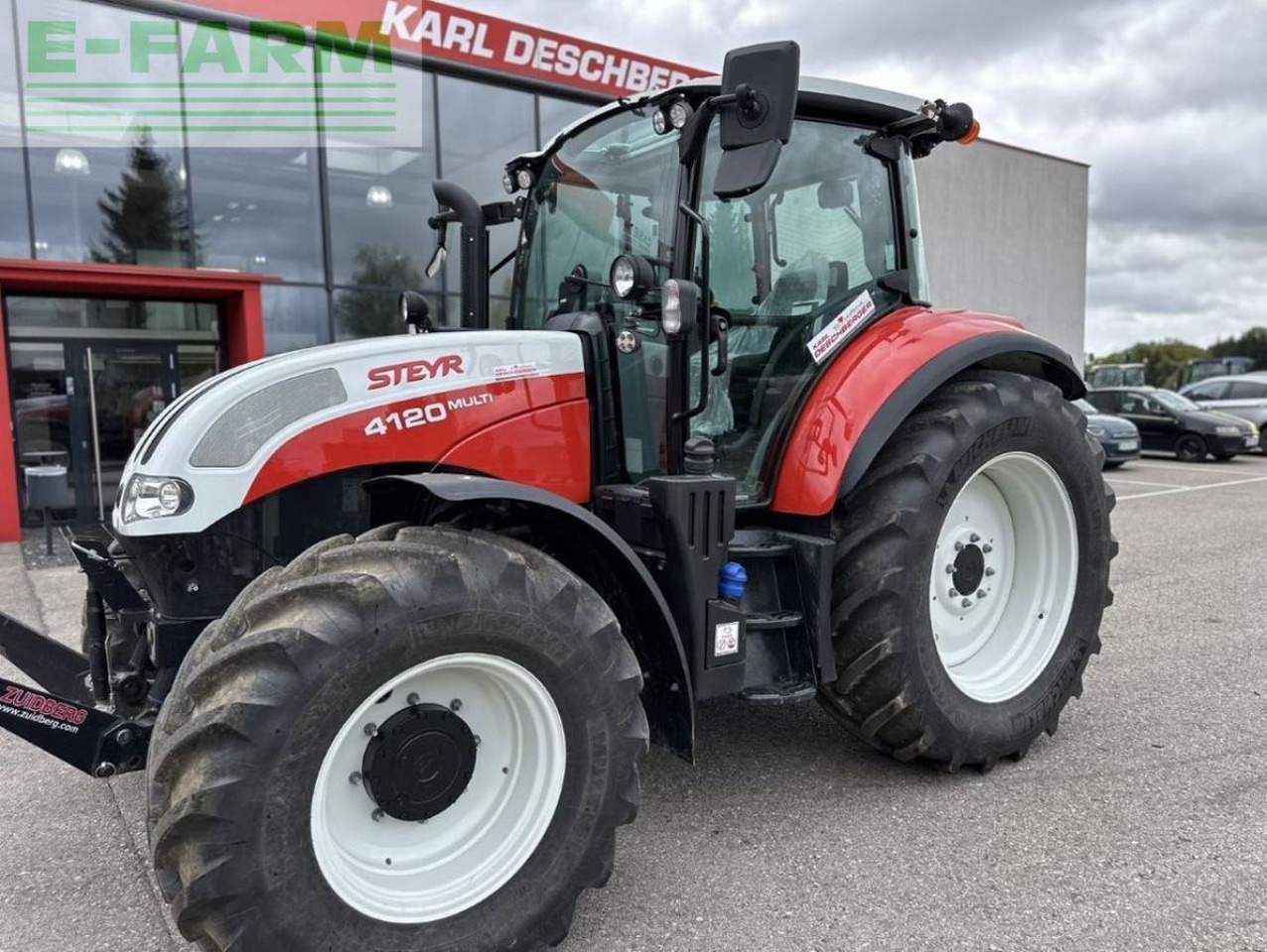 Steyr 4120 multi (stage v) - Трактор: фото 2 Steyr 4120 multi (stage v) - Трактор: фото 2