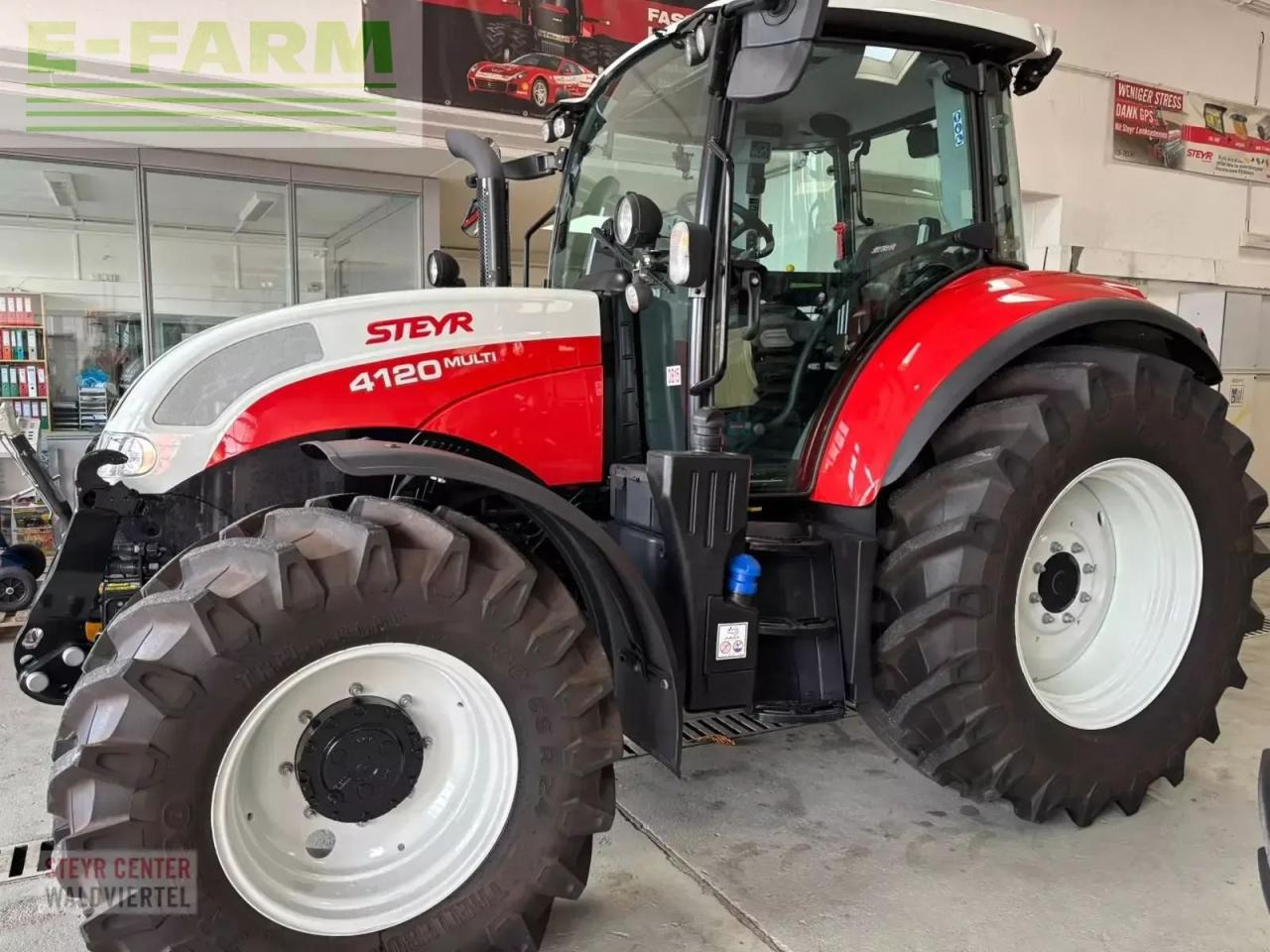 Steyr 4120 multi (stage v) - Трактор: фото 3 Steyr 4120 multi (stage v) - Трактор: фото 3