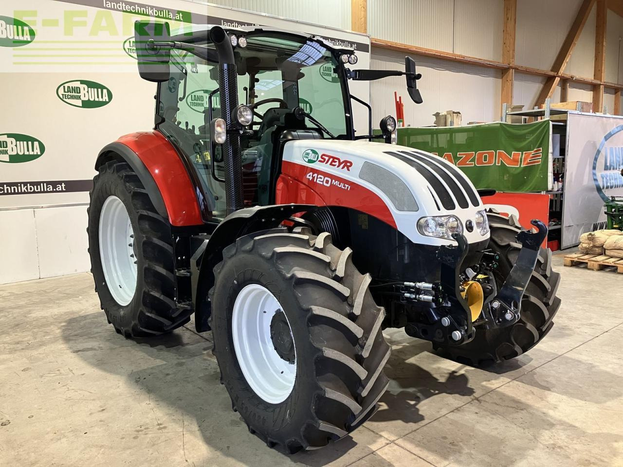 Steyr 4120 multi (stage v) - Трактор: фото 2 Steyr 4120 multi (stage v) - Трактор: фото 2