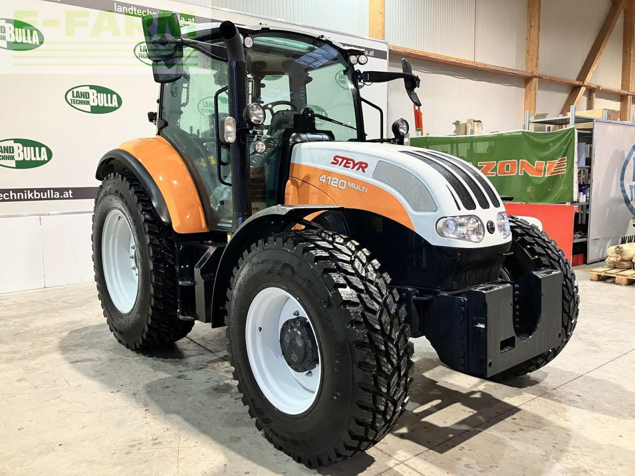 Steyr 4120 multi (stage v) - Трактор: фото 2 Steyr 4120 multi (stage v) - Трактор: фото 2