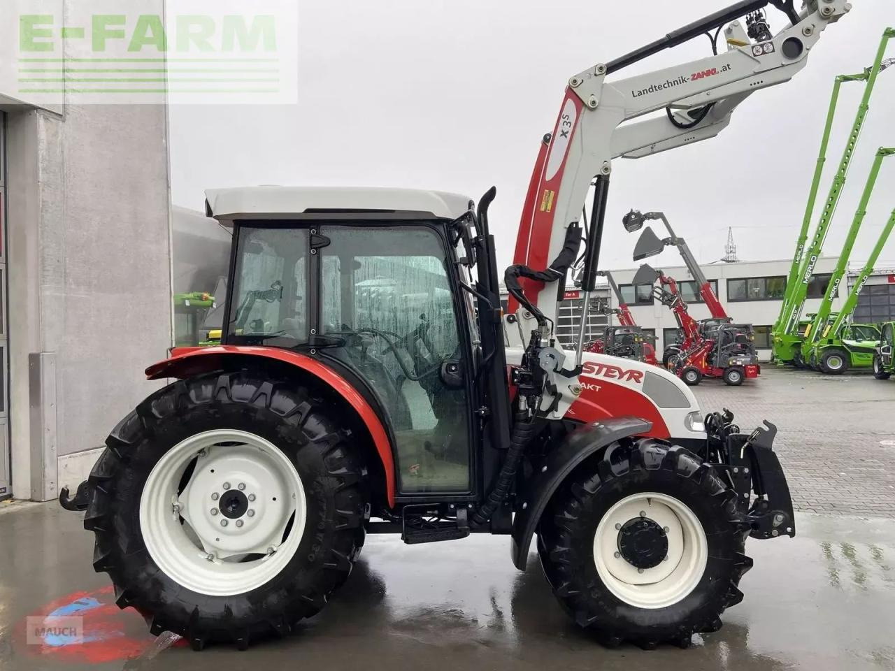 Steyr kompakt 4075 komfort 1 - Трактор: фото 4 Steyr kompakt 4075 komfort 1 - Трактор: фото 4