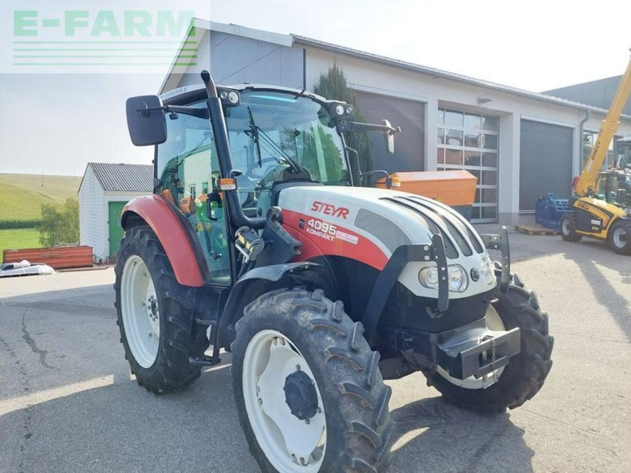 Steyr kompakt 4095 profi 2 - Трактор: фото 3 Steyr kompakt 4095 profi 2 - Трактор: фото 3