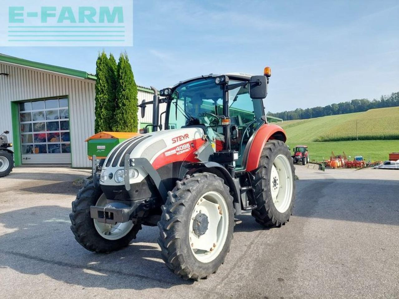 Steyr kompakt 4095 profi 2 - Трактор: фото 1 Steyr kompakt 4095 profi 2 - Трактор: фото 1