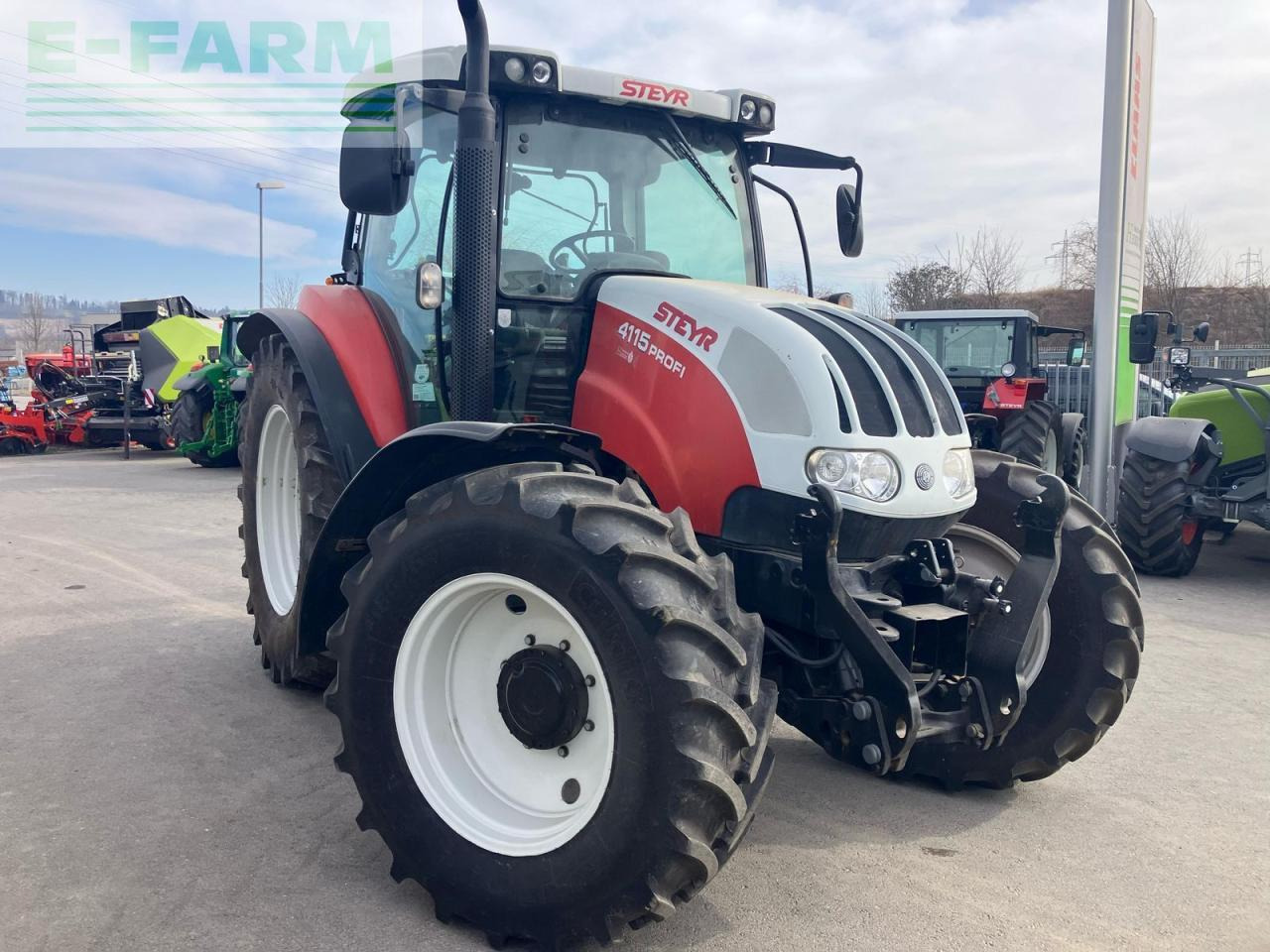 Steyr profi 4115 - Трактор: фото 3 Steyr profi 4115 - Трактор: фото 3