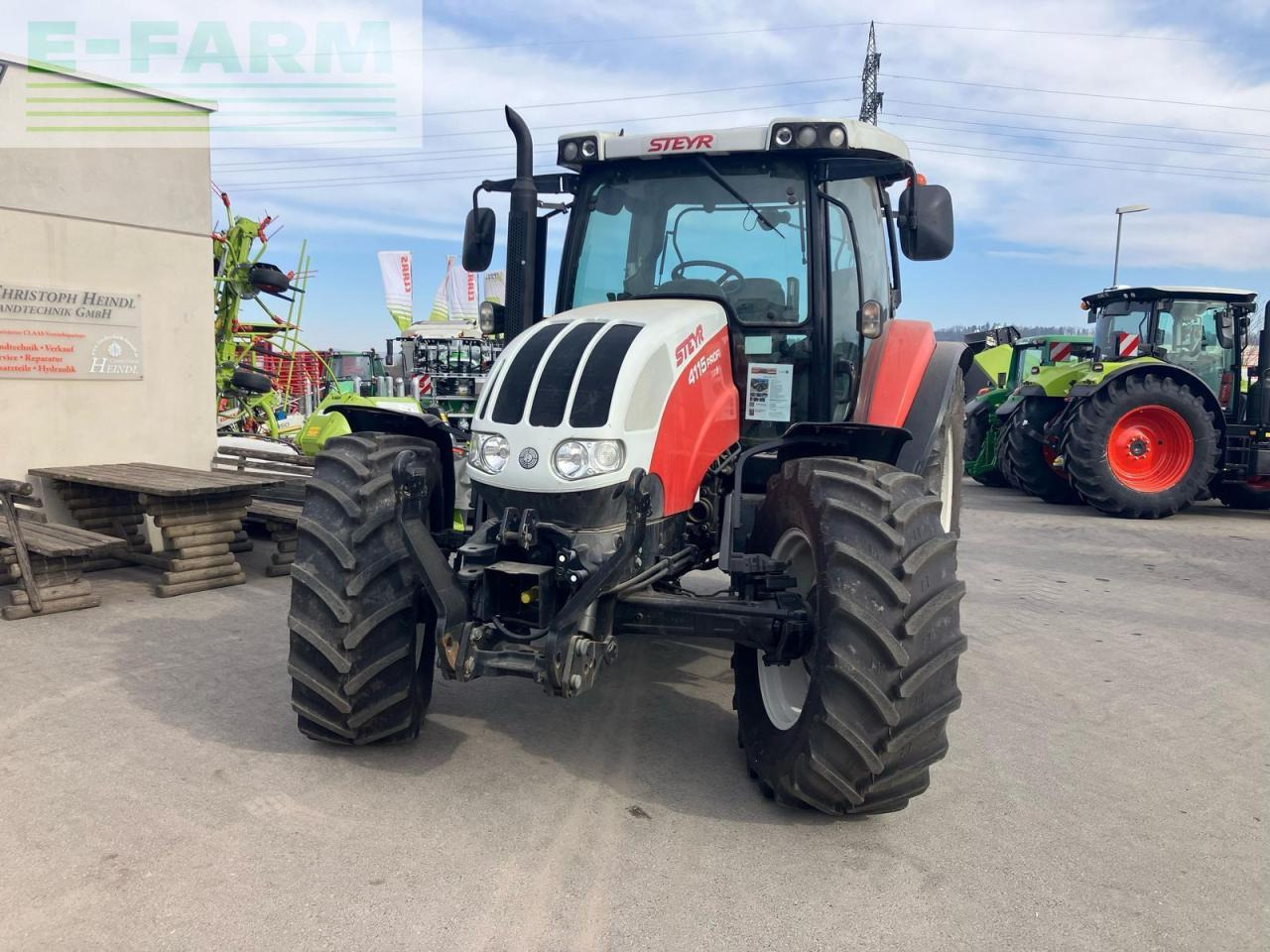 Steyr profi 4115 - Трактор: фото 2 Steyr profi 4115 - Трактор: фото 2