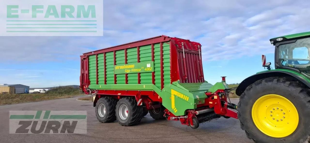 Strautmann giga-vitesse cfs 4002 - Сельскохозяйственный прицеп-самосвал: фото 1 Strautmann giga-vitesse cfs 4002 - Сельскохозяйственный прицеп-самосвал: фото 1