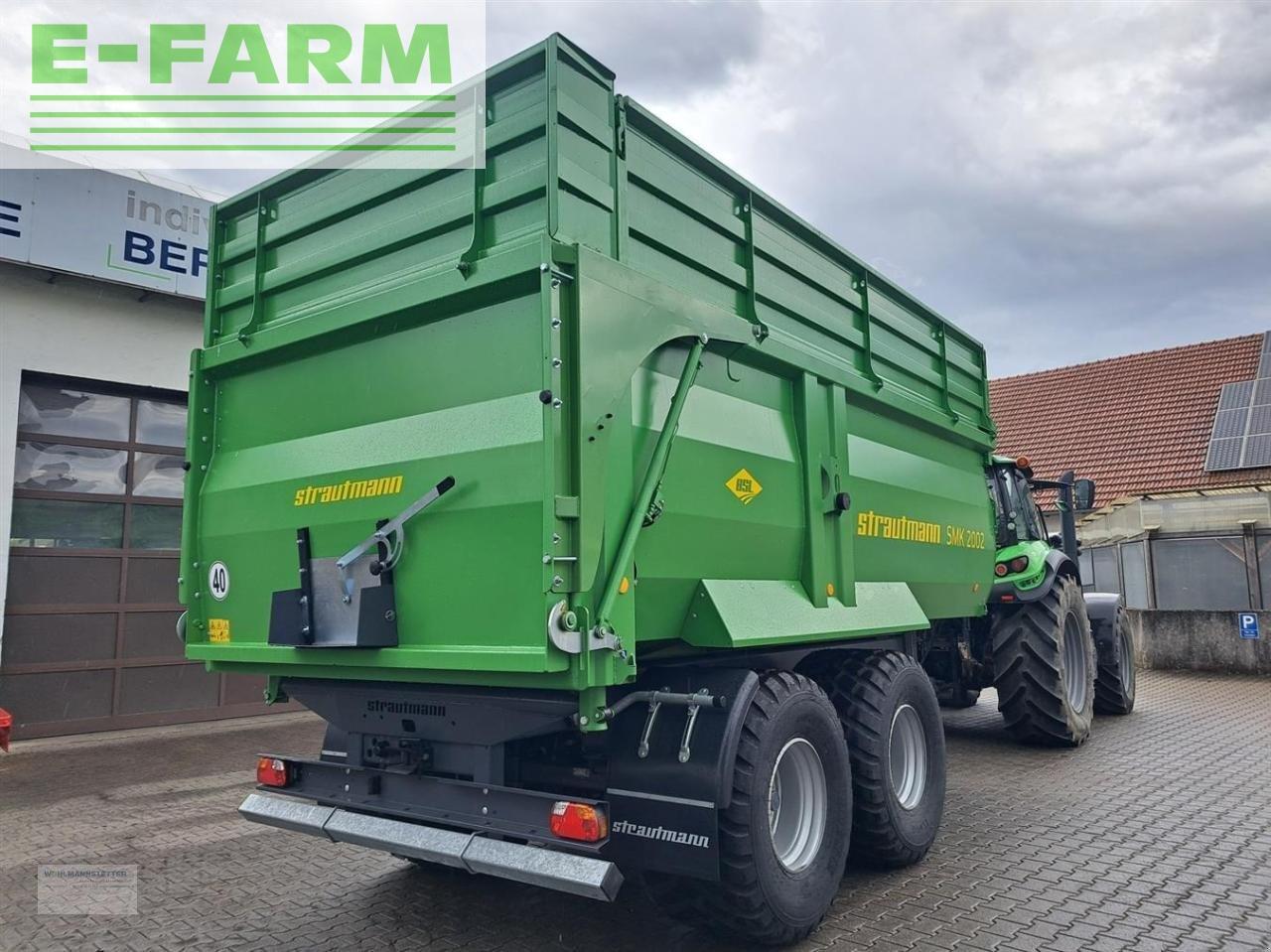Strautmann smk 2002 - Сельскохозяйственный прицеп-самосвал: фото 3 Strautmann smk 2002 - Сельскохозяйственный прицеп-самосвал: фото 3