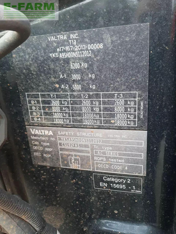 Valtra a 95 - Трактор: фото 4 Valtra a 95 - Трактор: фото 4