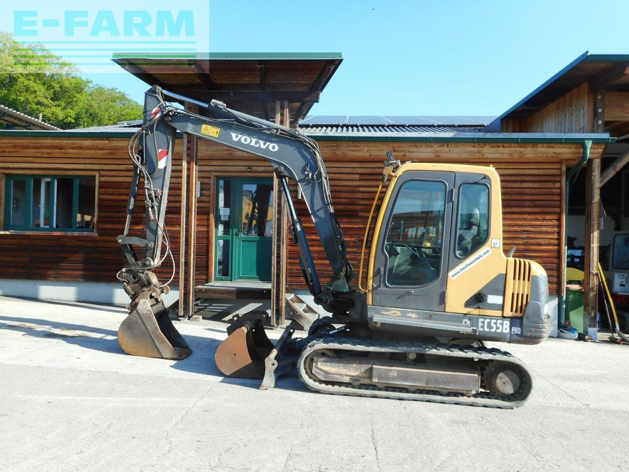 Volvo ec55b pro ( 5.480kg ) powertilt + hydr. schnellw - Мини-экскаватор: фото 1 Volvo ec55b pro ( 5.480kg ) powertilt + hydr. schnellw - Мини-экскаватор: фото 1