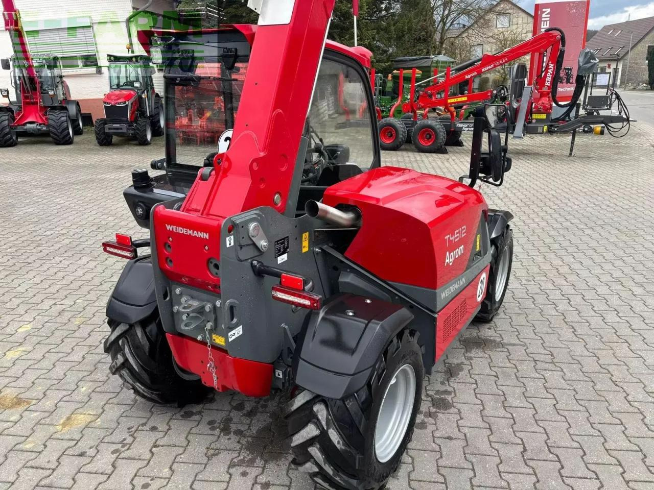 Weidemann t 4512 - Телескопический погрузчик: фото 3 Weidemann t 4512 - Телескопический погрузчик: фото 3