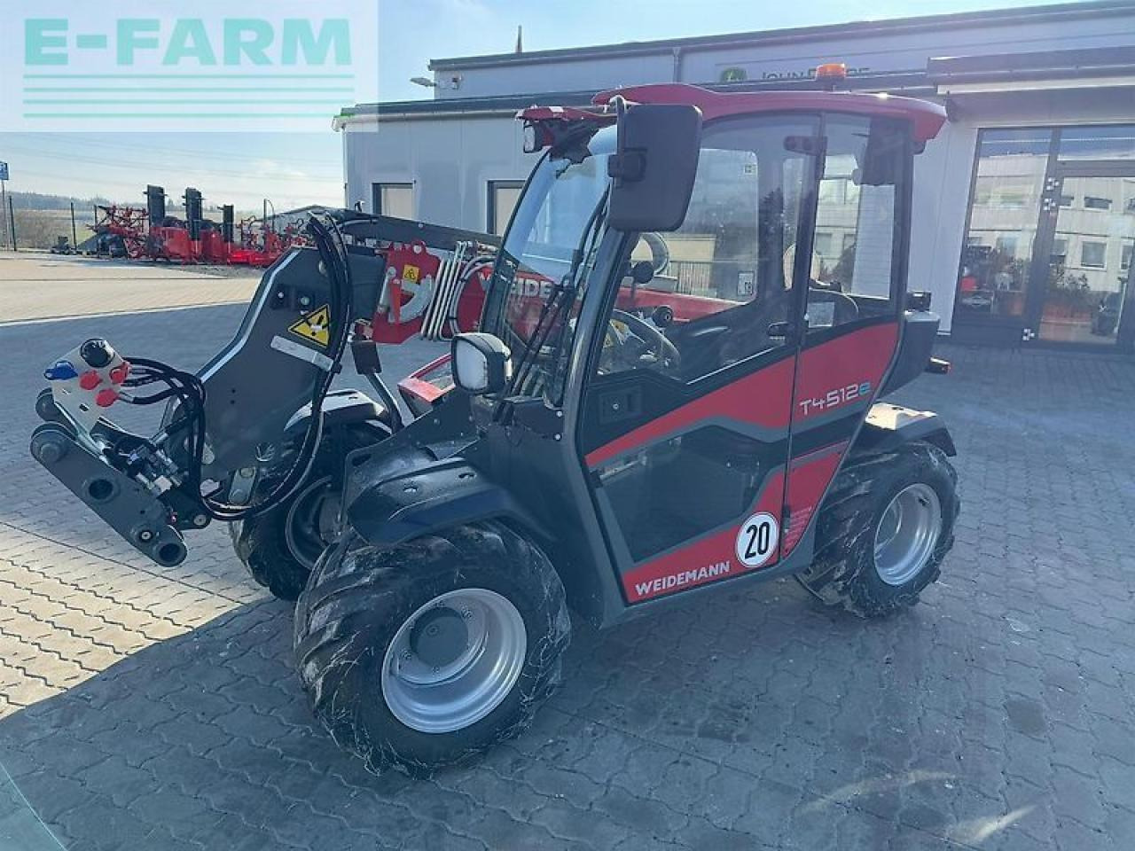 Weidemann t4512e - Телескопический погрузчик: фото 1 Weidemann t4512e - Телескопический погрузчик: фото 1