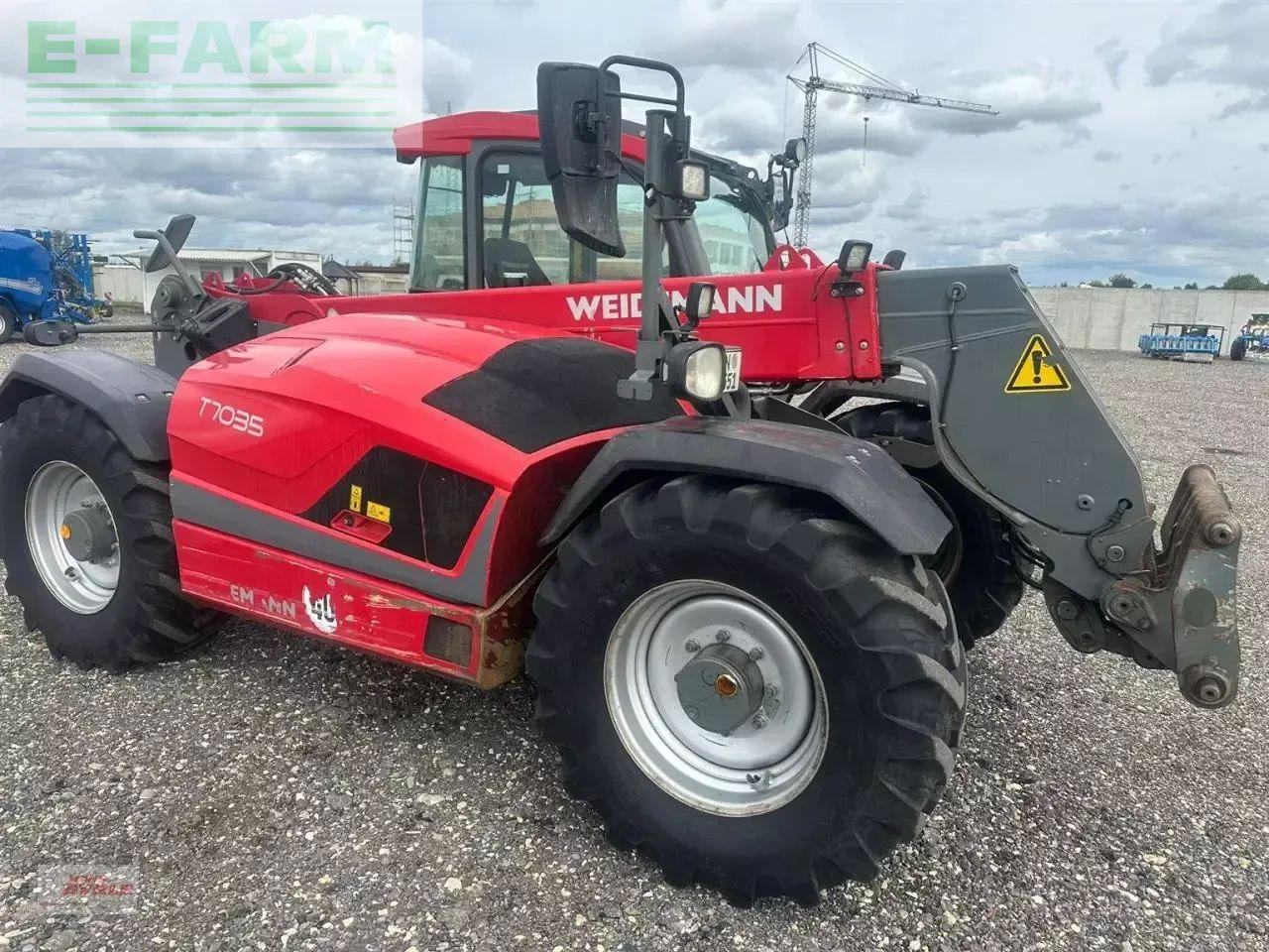 Weidemann t7035 - Телескопический погрузчик: фото 1 Weidemann t7035 - Телескопический погрузчик: фото 1