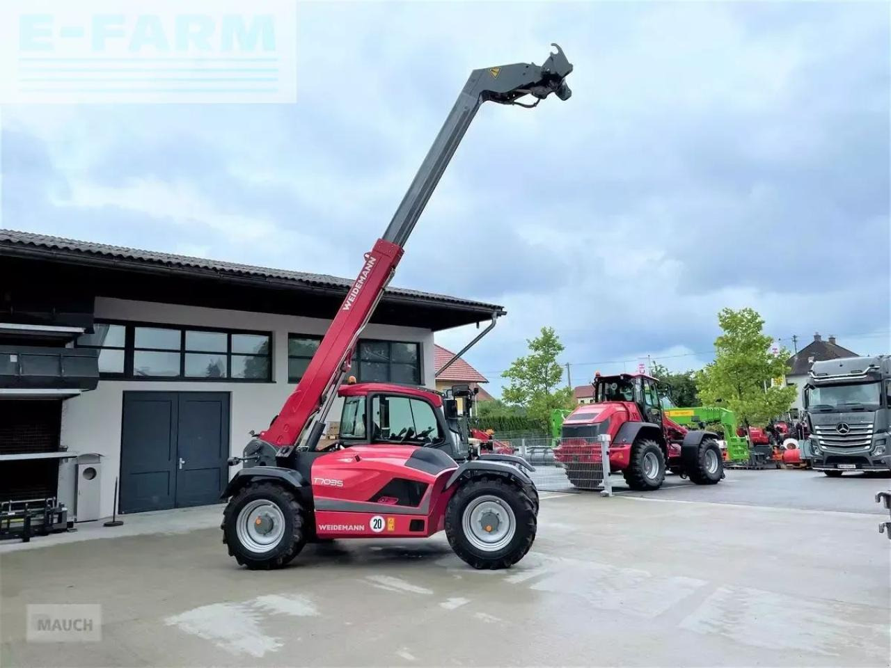 Weidemann t7035 teleskoplader vorführgerät - Телескопический погрузчик: фото 1 Weidemann t7035 teleskoplader vorführgerät - Телескопический погрузчик: фото 1